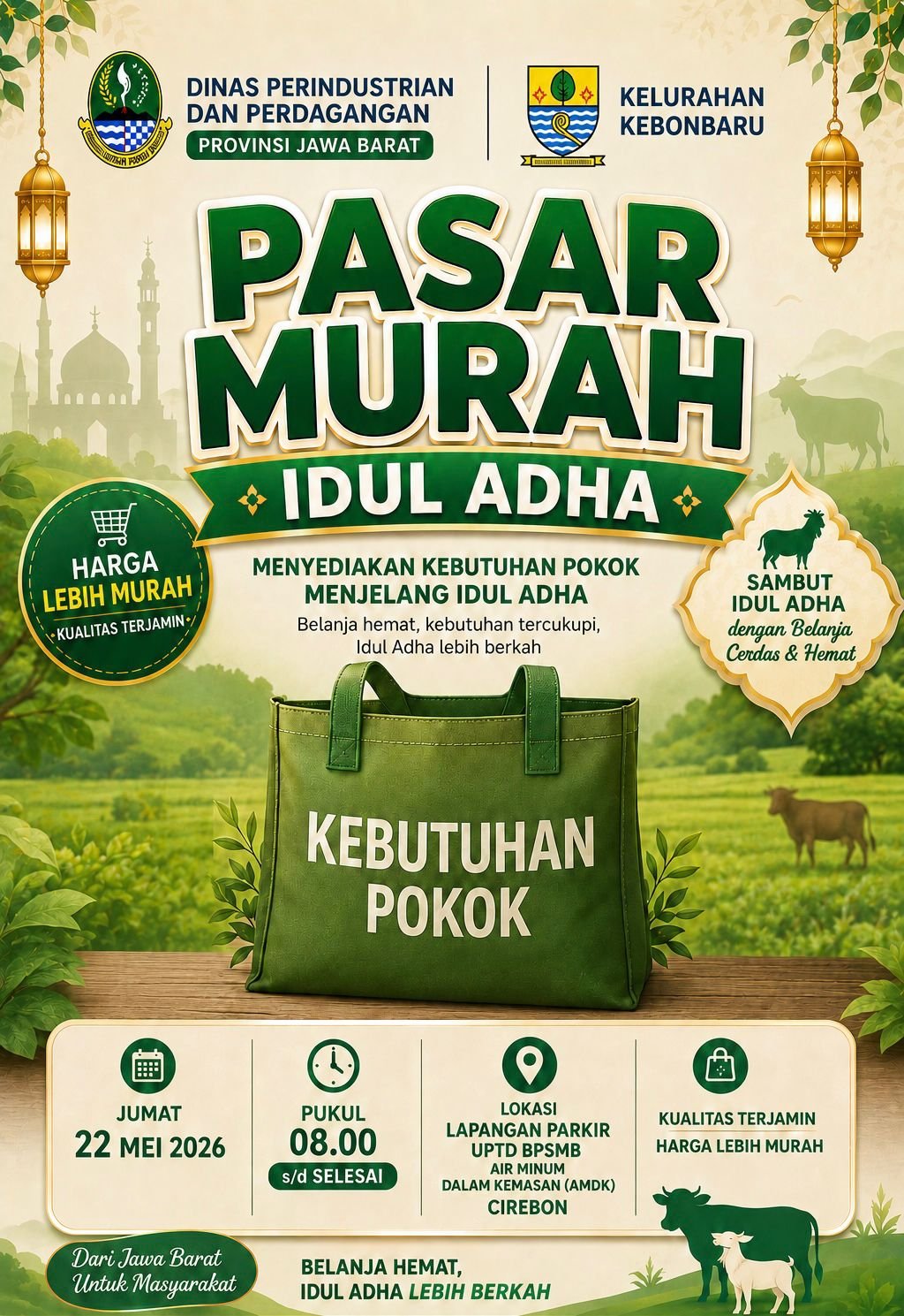 Pasar Murah Menjelang Idul Adha